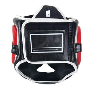 Custom Design High Quality Leather <b>Head</b> Guard for Boxing <b>Training</b>-Eco-Friendly & Comfortable - Product Image 6