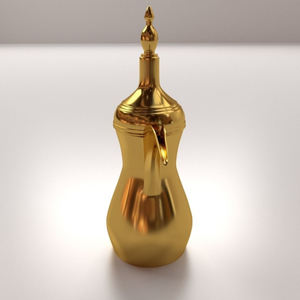 หม้อชากาแฟและกาแฟทำด้วยมือทำด้วยมือทำด้วยมือสไตล์อาหรับหรูหรา - Product Image 3