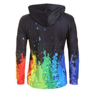 Sudaderas con capucha de sublimación básicas al mejor precio para hombres recién llegados sudaderas con capucha de sublimación básicas de poliéster hechas a medida para hombres - Product Image 3