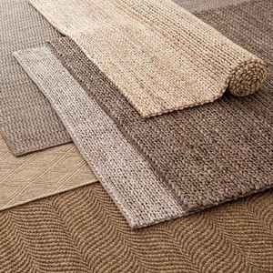 100% Hemp <b>Jute</b> Woven <b>Rugs</b> Hemp Braided <b>Rugs</b> <b>Jute</b> <b>Rugs</b> Carpets With Unique Design in Brown Colour From Bulk Supplier - Product Image 1