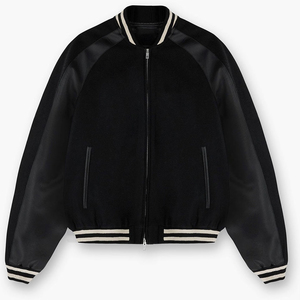 ผู้ผลิตเสื้อแจ็คเก็ตเบสบอลจากโรงงานโดยตรง ปรับแต่งวัสดุและสีได้ตามต้องการ ปรับเปลี่ยนได้ทั้งหมด - Product Image 6