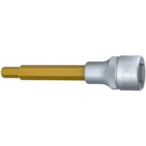 HAZET 986L Inserto para Llave de Tubo de 1/2 Pulgada con Diámetro de 6 mm y Longitud de 100 mm, Llave Hexagonal Interna, Categoría de Producto: Llaves Hexagonales - Product Image 1