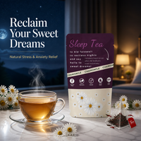 Thé de Nuit à Marque Privée, Thé Herbal Personnalisé pour le Sommeil, Thé Instantané pour Dormir
