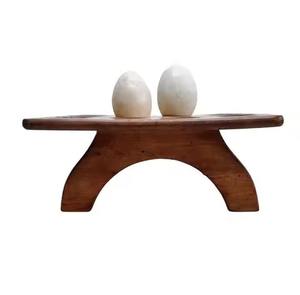 ที่วางไข่ลวดเหล็กแบบทันสมัยแฟนซีชั้นและตะกร้าสีดำพร้อมที่จับเกลียวสำหรับเคาน์เตอร์ห้องครัวอุปกรณ์เสริมที่วางไข่ - Product Image 4