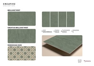 Azulejos de porcelana de gran formato 600x1200, diseño de mármol brillante de lujo, azulejos de cuerpo sólido ideales para vestíbulos de hoteles, salas de estar y cocinas. - Product Image 6