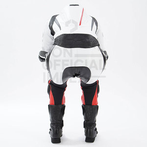 ชุดแข่งมอเตอร์ไซด์สำหรับผู้ชายและผู้หญิง, ชุดแข่งมอเตอร์ไซค์หนังระบายอากาศได้ดีแห้งเร็วไซส์ใหญ่ - Product Image 2