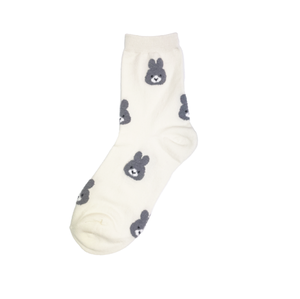 Calze sportive alla caviglia da donna con foyock personalizzate di qualità coreana con stampa di carattere animale con Logo in cotone con Design OEM calze personalizzate - Product Image 4