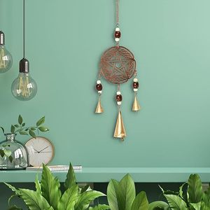 Duli กระดิ่งลมโลหะฮวงจุ้ยพร้อมกระดิ่งแขวนทำจากทองแดงสำหรับตกแต่งภายในและภายนอกอาคาร - Product Image 2