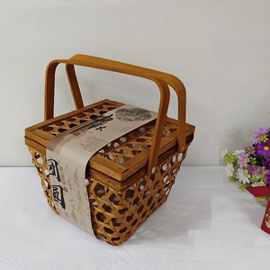 กล่องของขวัญไม้ไผ่ทำมือกล่องไม้ไผ่ทำด้วยมือของตกแต่งบ้านและโต๊ะธรรมชาติเป็นมิตรกับสิ่งแวดล้อมขายส่งจากเวียดนาม - Product Image 3