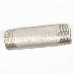 ขั้วต่อท่อตัวผู้ขัดเงา1/2นิ้วหัวนมสแตนเลสหลอมแรงดันสูงอุปกรณ์4in สำหรับใช้ในอุตสาหกรรม - Product Image 5