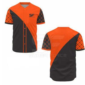 ชุดเบสบอลมีสไตล์สำหรับทีมชุดเครื่องแบบเบสบอลโพลีเอสเตอร์พิมพ์ซับลิเมชันตามสั่งทนทาน - Product Image 4