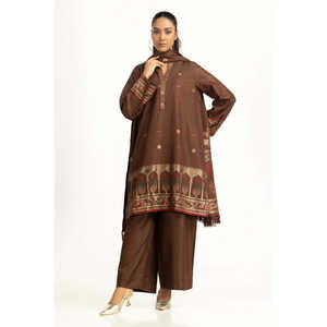 Conjunto de Traje de 3 Piezas con Jacquard para Mujer IUSTKSD-1320 - Product Image 6