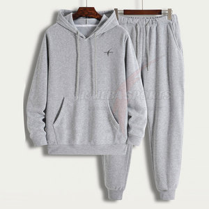 Vente directe d'usine ensemble de survêtements pour hommes 100% coton au meilleur prix pour l'hiver - Product Image 1