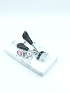 ที่ดัดขนตาสแตนเลสสตีลสีดำรุ่นใหม่สไตล์มืออาชีพ พร้อมโลโก้สั่งทำพิเศษ อุปกรณ์เสริมความงาม - Product Image 2