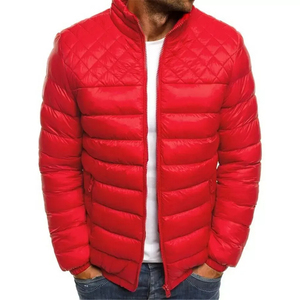 Blouson matelassé unisexe personnalisé 2026, style mode, imperméable, à capuche, col montant, streetwear, hiver, designs OEM, position du logo sur le devant - Product Image 3