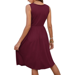 Tendencia elegante invitado de boda mujer 2024 Camiseta de manga Formal media superior manga coreana un vestido forrado - Product Image 5