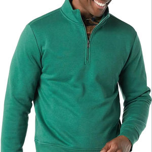 Sweat-shirt à col montant pour homme, hiver, softshell, couche chaude, extensible, respirant, flux d'air frais, silhouette propre - Product Image 1