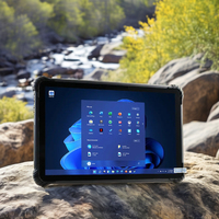 Tablette industrielle 13 pouces, Windows 11 Pro, IP65, robuste, processeur octa-core I5 avec 5G pour l'automatisation des usines