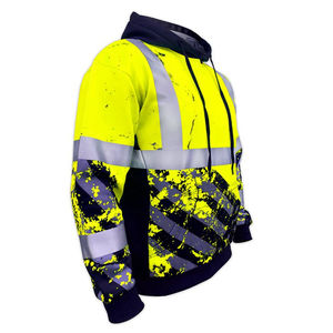 Sudadera CON CAPUCHA DE SEGURIDAD reflectante para hombre OEM y ODM a precio de venta al por mayor - Product Image 6