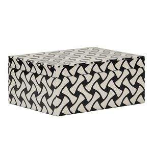 Joyero Moderno de Madera Tallada con Incrustaciones de Hueso de Cuerno, Hecho a Mano por Artesanos Expertos, Ofrece Almacenamiento de Lujo para Objetos de Valor - Product Image 5