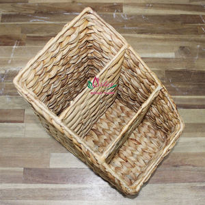 Artex Dong Thap Factory Vietnam Porte-revues fait main en jacinthe d'eau Organisateur idéal pour le bureau et la réception - Product Image 2