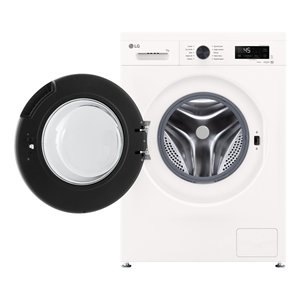 Lave-linge à chargement frontal LG 7 kg 1200 tr/min Classe A ThinQ Smart Control Blanc ivoire - Product Image 1