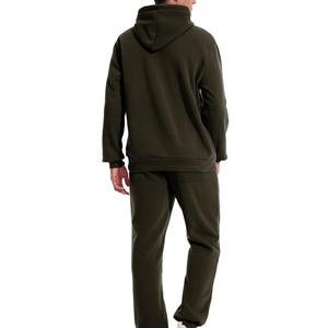 New Style Custom Logo Blank Cotton Flared Jogging Suits Streetwear Hoodie & Joggers tracksuit for <b>man</b>, 100% cotton - Product Image 5