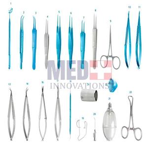 Ensemble d'instruments pour la transplantation cornéenne, ensemble de chirurgie ophtalmique, instruments de chirurgie oculaire, instruments d'ophtalmologie - Product Image 4