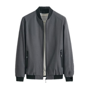 Chaqueta de Forro Polar para Hombre, Diseño con Logotipo Personalizado, Corte Ajustado, Transpirable, de Secado Rápido, Cuello Redondo, Material 100% Algodón Canvas - Product Image 1