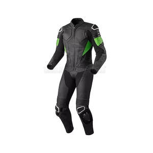 Traje deportivo de cuero para motocicleta con perfil elegante y equipo de protección aprobado por CE Traje de cuero para motocicleta Touring - Product Image 1