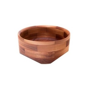 Cuencos de Madera Hechos a Mano para Servir Ensaladas y Frutas en Bodas - Diseño Personalizado Moderno y de Lujo - Product Image 3