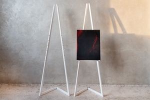 Modern Metal Painting Stand for Home Decorative <b>Easel</b> Stand Framing Prints & Sketch Antique Fair Art <b>Display</b> Picture Holder 2023 - Product Image 4