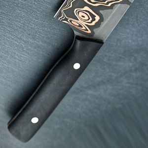 Cuchillo de Chef de Acero Damasco Estilo Japonés, Hecho a Mano, de Primera Calidad, Personalizado, Multifuncional, con Mango de Madera, Marca STEEL CRAFT INTERNATIONAL - Product Image 6