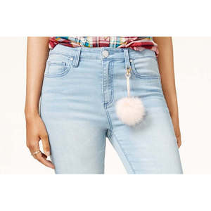 Jeans skinny a vita alta da bambino Tinseltown, in denim elasticizzato traspirante, a vita bassa, modello a matita, colore blu brillante, taglia 9 - Product Image 2