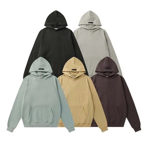 Sweat à capuche en polaire de coton personnalisé décontracté de qualité supérieure, confortable, imprimé, 400 g/m², sweat à capuche pour femme - Product Image 4