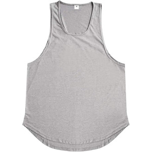 เสื้อกล้ามผู้ชายผ้าฝ้ายคุณภาพสูงสำหรับฤดูร้อน เสื้อกล้ามออกกำลังกาย เสื้อกล้ามผู้ชายไซส์ใหญ่ - Product Image 5