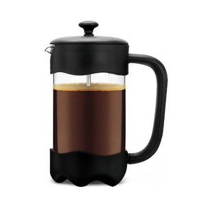 Théière en verre borosilicate (1L) Presse française noire pour Ilsa modèle 07421000IVV - Product Image 3