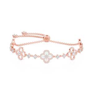 เจลิยา คิวท์ ซากุระ แฟชั่น คัฟ แบรนด์เล็ต สร้อยข้อมือเงินสเตอร์ลิง - Product Image 2
