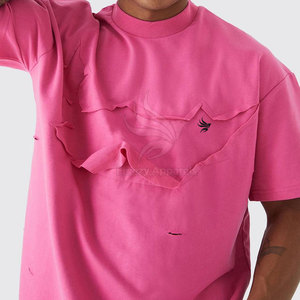 Custom Made Oversize T-Shirt For Men Top Quality Design Your Own 100% Cotton Oversize T-Shirts For Men In Best Price - Product Image 5