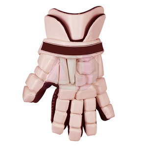 Gants de crosse en cuir de qualité professionnelle avec sangle de poignet réglable et protection UV pour l'entraînement et les matchs - Product Image 2