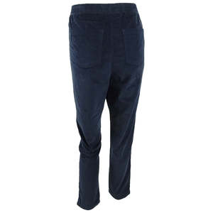Pantaloni Cargo Casual da Donna Karen Scott Blu in Velluto a Coste Taglia Petite XL, Traspiranti a Vita Alta, Ideali per l'Autunno e l'Ufficio - Product Image 2