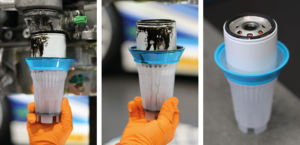 Taiwan Supplier OEM ODM <b>Oil</b> <b>Filter</b> <b>Removal</b> Cup Durable Blue PE And Translucent White PP - Product Image 2