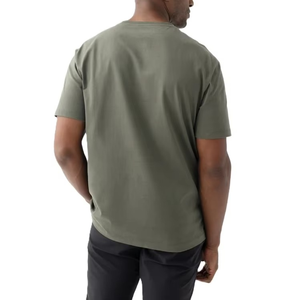 2025 La mejor camiseta para hombre Diseño único para la temporada de verano 100% Algodón Estilo informal Serigrafía Color sólido Venta en línea - Product Image 4