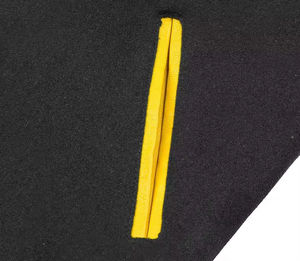 Chaqueta Universitaria de Invierno de Lana y Cuero con Logotipo Personalizado Bordado, Tela de Lona, Color Personalizado, Precio Bajo - Product Image 5