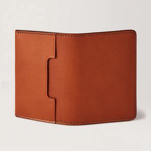 2025 Vintage Men's Genuine Leather Wallet <b>RFID</b> Custom Logo Short Length PU Lining Cover Wholesale High Quality Violet <b>Purse</b> - Product Image 2