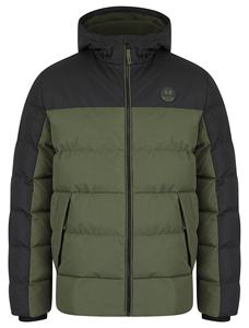 Men's Waterproof Breathable Wool-Lined Bomber <b>Jacket</b> Micro-<b>Fleece</b> Lined Quilted <b>Hooded</b> Winter Coat High Quality - Product Image 5