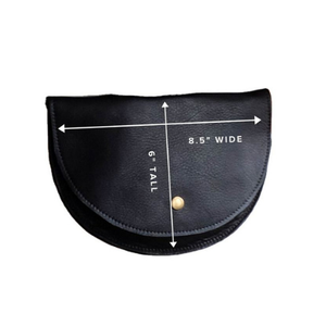 Trending Genuine Black <b>Leather</b> Classic Fanny Pack Premium Chest Bag Crossbody <b>Belt</b> Zipper <b>Pouch</b> Travel Festival Bag for Women - Product Image 5