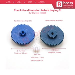 Kit de réparation de compteur de vitesse et d'odomètre BGE629 0105424606 pour camions - Product Image 5