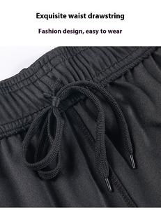 Pantalones Deportivos Casuales para Hombre, Ligeros, de Secado Rápido, Transpirables, con Cintura Elástica, para Entrenamiento y Fitness - Product Image 6