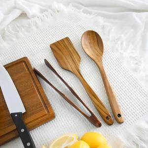 Direct Factory Supply Natural Wooden <b>Spatula</b> for Cooking or Frying and Stirring or Kitchen Available at Best Price - Product Image 1
